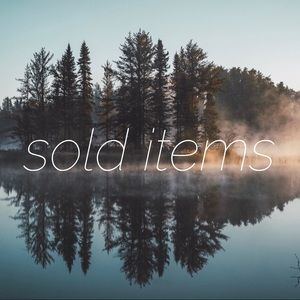 SOLD ITEMS